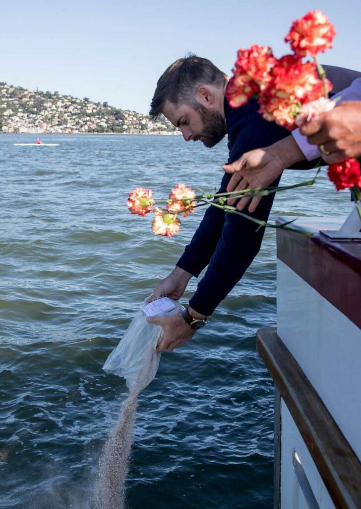 Ash Scattering ceremony